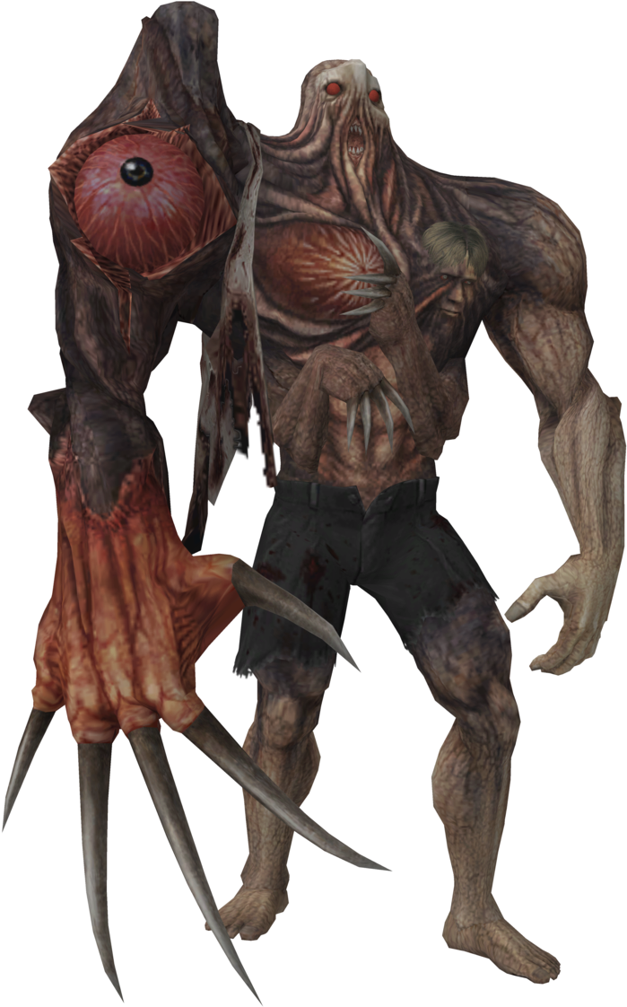 Birkin Attacks Mr - Resident Evil William Birkin Forms (708x1129), Png Download