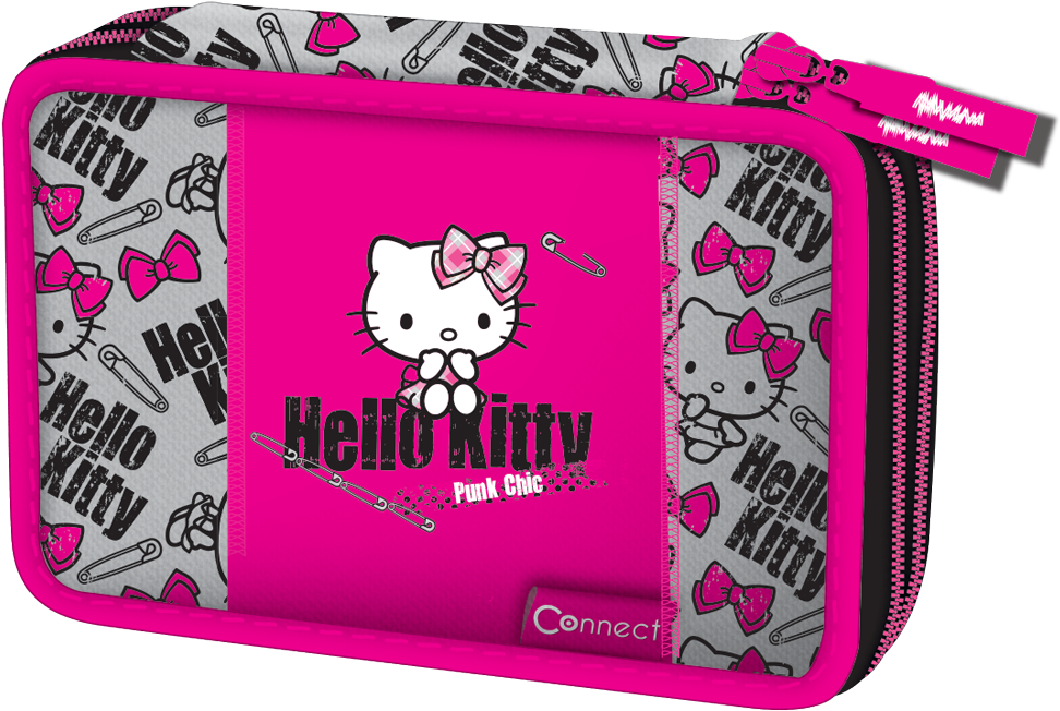 Pernice Sa Dva Zipa Puna Hello Kitty Punk Chic 609902 - Pencil (1000x1001), Png Download