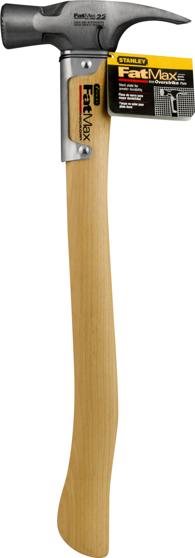 Stanley Fat Max 51-403 22 Oz Rip Claw Framing Hammer - Framing Hammer (1800x1800), Png Download