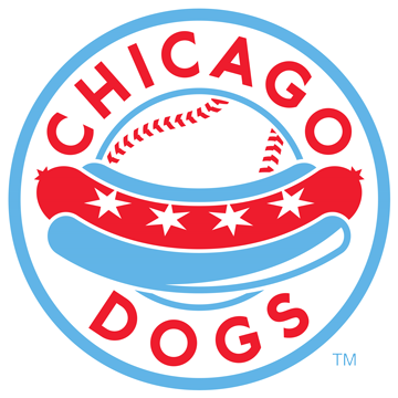 Chicago Fire Logo - Chicago Dogs Baseball Rosemont (400x403), Png Download