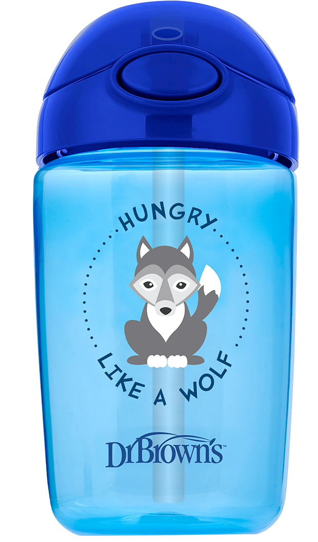 Drbrowns Straw Cup Hungry Like A Wolf - Dr Browns (1200x1200), Png Download