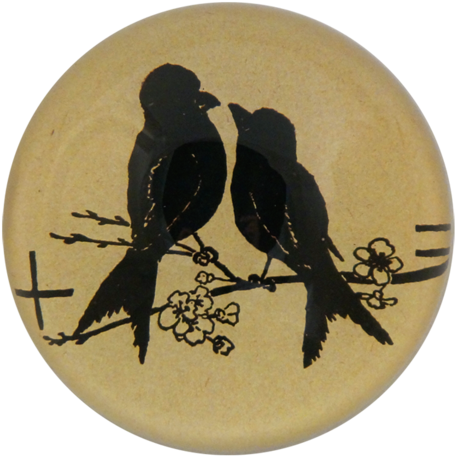 Love Birds Love Birds - Twig (500x500), Png Download