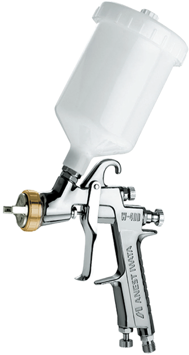 Iwata W400 Gravity Spray Gun (720x720), Png Download