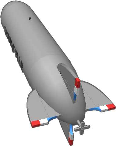 Goodyear Blimp - Rigid Airship (768x768), Png Download