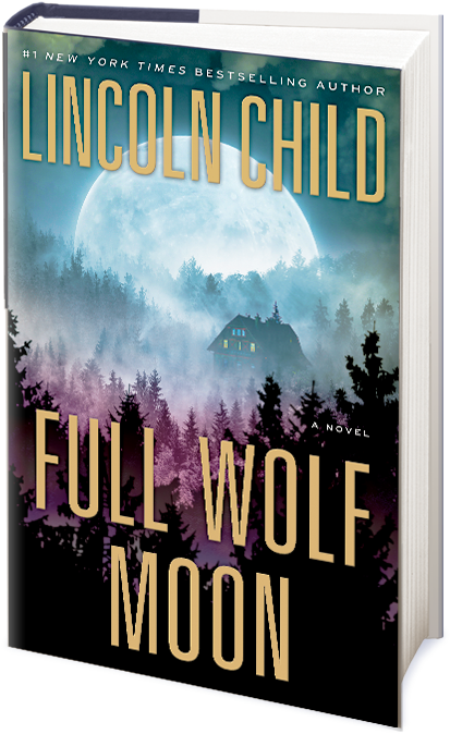 Lincoln Child Menu - Full Wolf Moon: A Novel (jeremy Logan Series) (451x720), Png Download