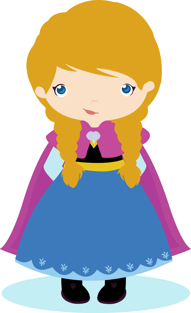 Personagens Frozen Baby Png - Anna Baby Frozen Png (781x1280), Png Download