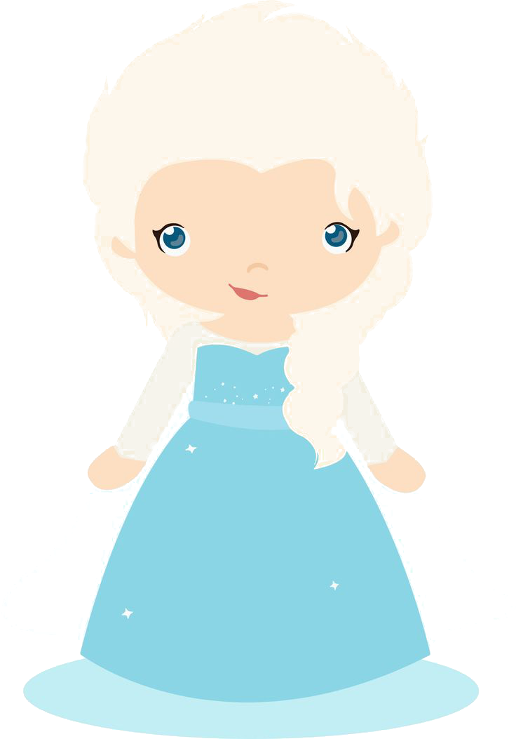 Personagens Frozen Baby Png - Cartoon (736x1053), Png Download