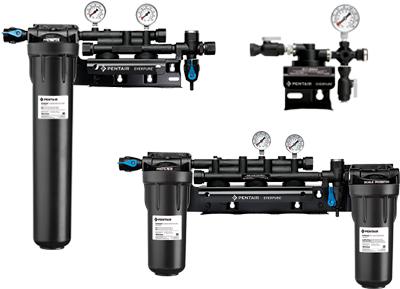 Everpure High Flow Csr 10" Triple Manifold - Ev929403 (620x380), Png Download