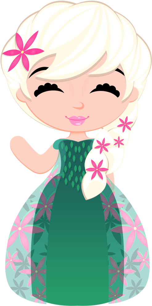 Frozen Bonecas, Personagens, Desenhos, Meninas, Festa, - Grafos Frozen Fever Clipart (588x1024), Png Download