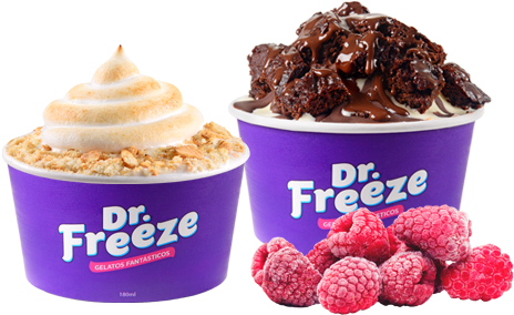 Doctor Freeze Sorveteria (464x284), Png Download