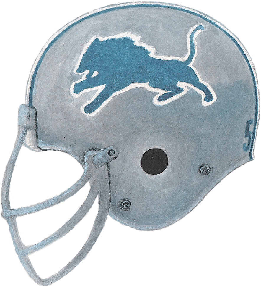 1961-1967 - Football Helmet (951x1063), Png Download