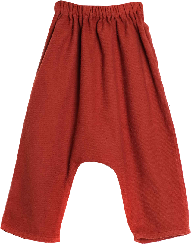 Wolf And Rita Baby Nelson Brick Baggy Trousers - Trousers (1000x1000), Png Download