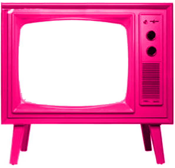 I Watch Tv When I Read A Book - Televisor Retro Png (640x578), Png Download
