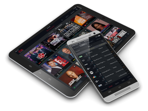 Dvr To Go - Tv Tablet Png (484x357), Png Download