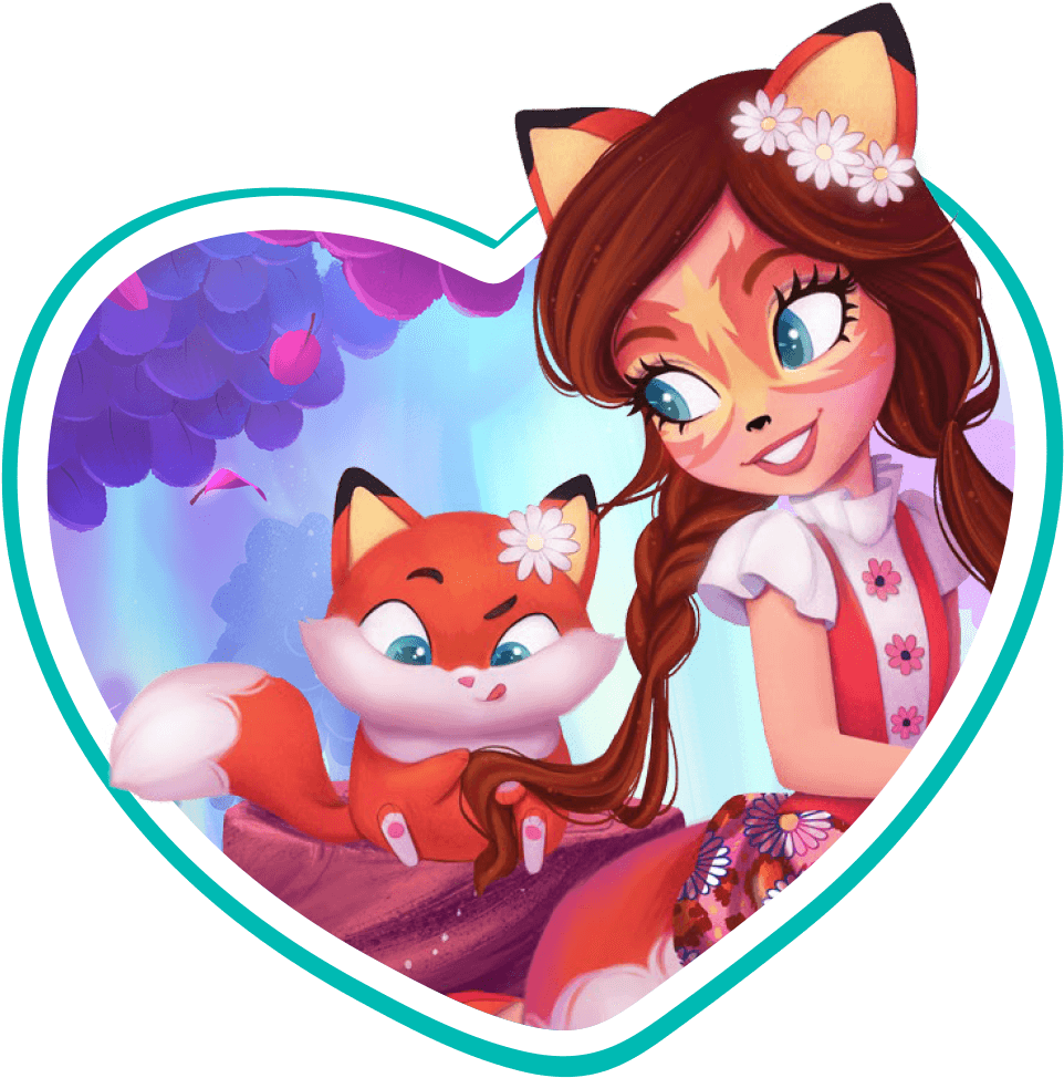 Felicity Fox - Enchantimals Felicity Fox (961x981), Png Download