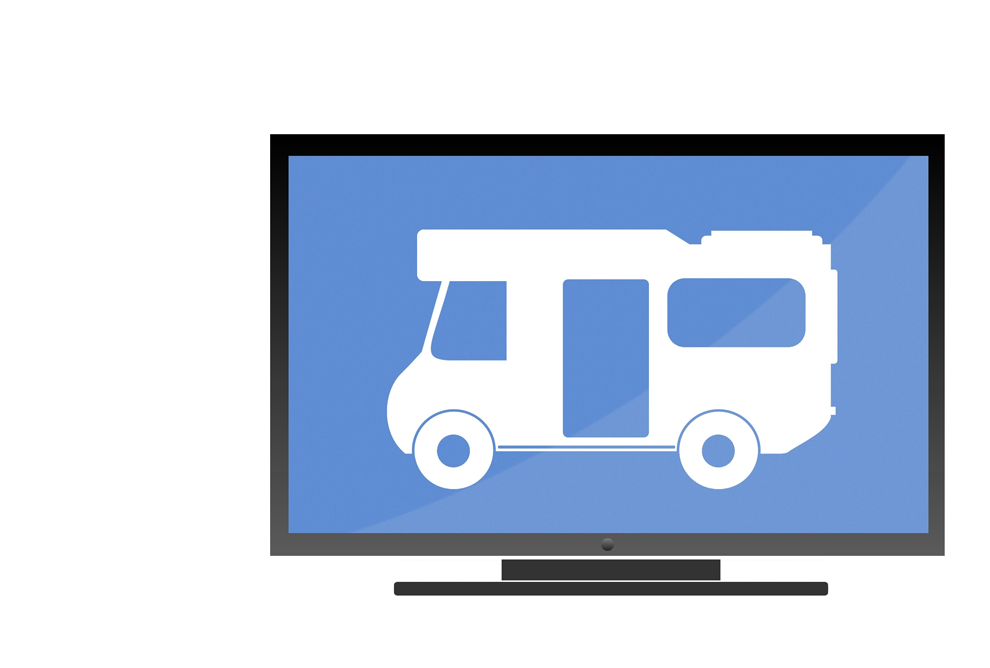 How To Watch Tv While Camping Using Wireless Hdmi - Recreational Vehicle (1000x667), Png Download