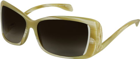 Alexander Mcqueen Amq 4157s Horn Sunglasses - Alexander Mcqueen Amq 4157/s Horn Sunglasses (500x300), Png Download