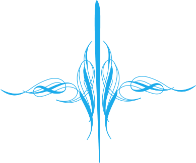 2017 Pinstriping-neil, Mainhausen Germany, Webdesign - Calligraphy (389x324), Png Download