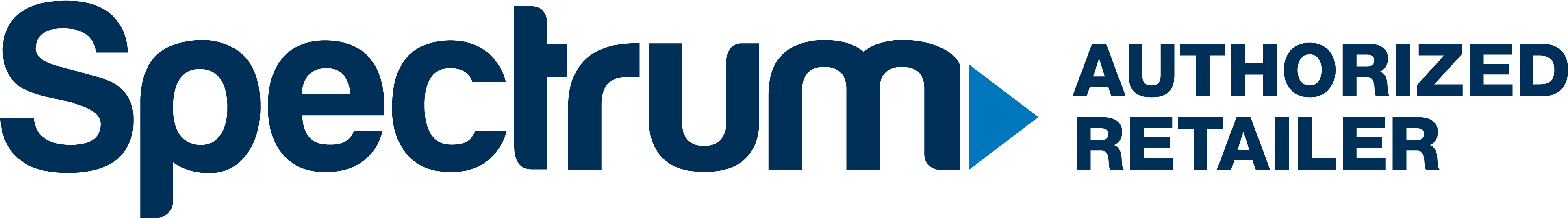 Spectrum Authorized Retailer - Spectrum Mobile Phones (4231x907), Png Download