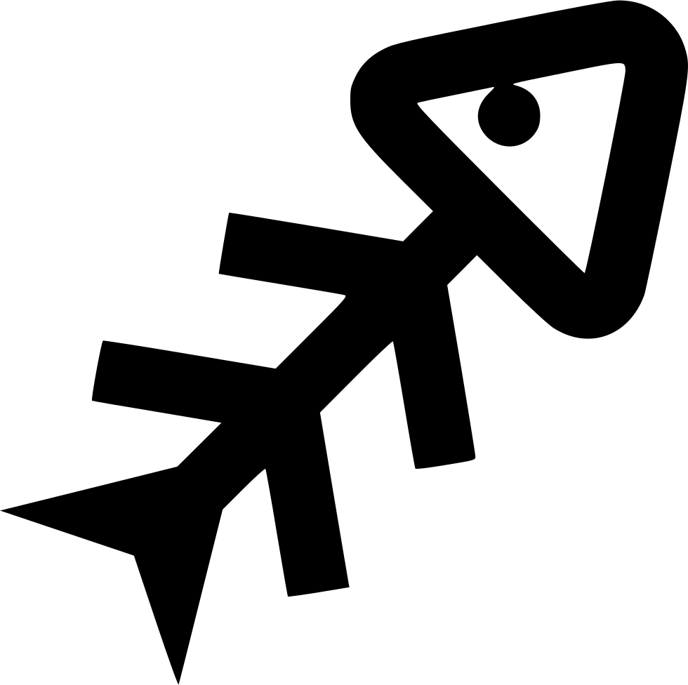 Cat Fishbone - - Portable Network Graphics (980x976), Png Download