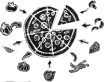 From Scratch - Oggi's Pizza Express (436x344), Png Download