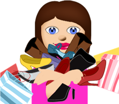 Anna Sassy Emoji Stickers For Women On Imessage Messages - Sticker (408x408), Png Download