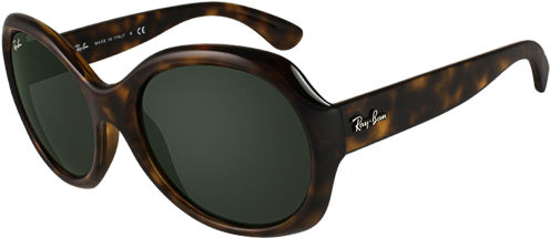 Ray Ban Rb4191 Light Havana Sunglasses - Persol Po3059s 108 58 (500x300), Png Download