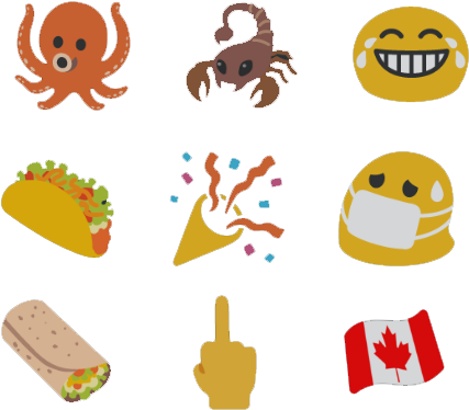 >mfw Emoji Are Goat (447x412), Png Download