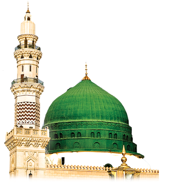 Masjid E Nabvi With Transparent Background - Al-masjid Al-nabawi (549x620), Png Download