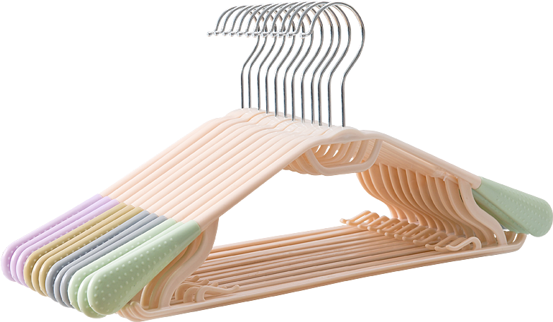 Hanger Home Wholesale Plastic Seamless Multifunctional - Clothes Hanger (800x800), Png Download