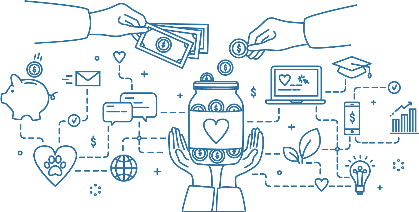 Raising Funds Responsibly Is Part Of A Social Enterprise's - Stock Illustration (1401x726), Png Download