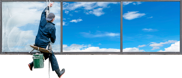 Window Cleaning Png - Cleaning Of Window (703x302), Png Download