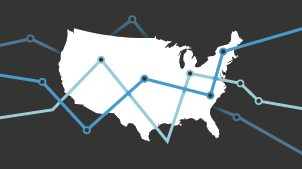 Map Map - 2018 Democrats Repubulican Map (302x169), Png Download