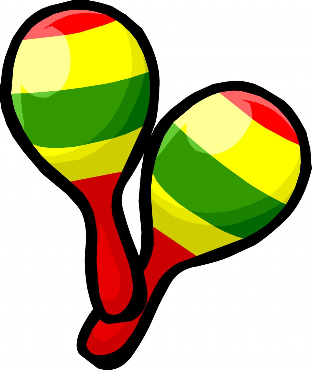 Mexican Maracas Png For Kids - Clip Art Maracas (1024x1212), Png Download