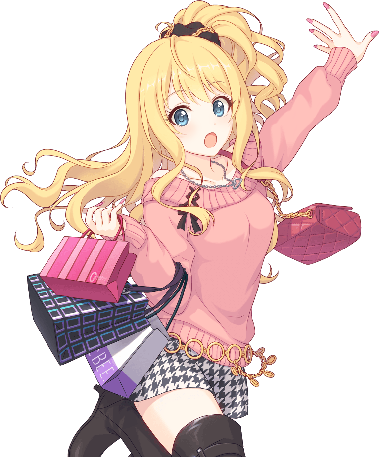Pop Fiend Bow Minami Suzuna Rare Gacha003 1 Surprised - Portable Network Graphics (1000x1000), Png Download
