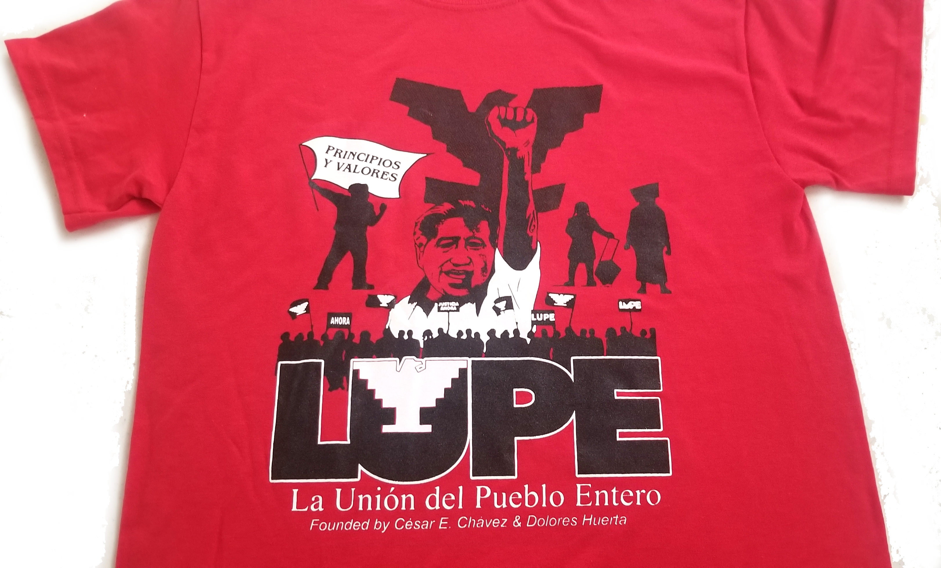 Cesar Chavez March T-shirt - T-shirt (3243x1960), Png Download