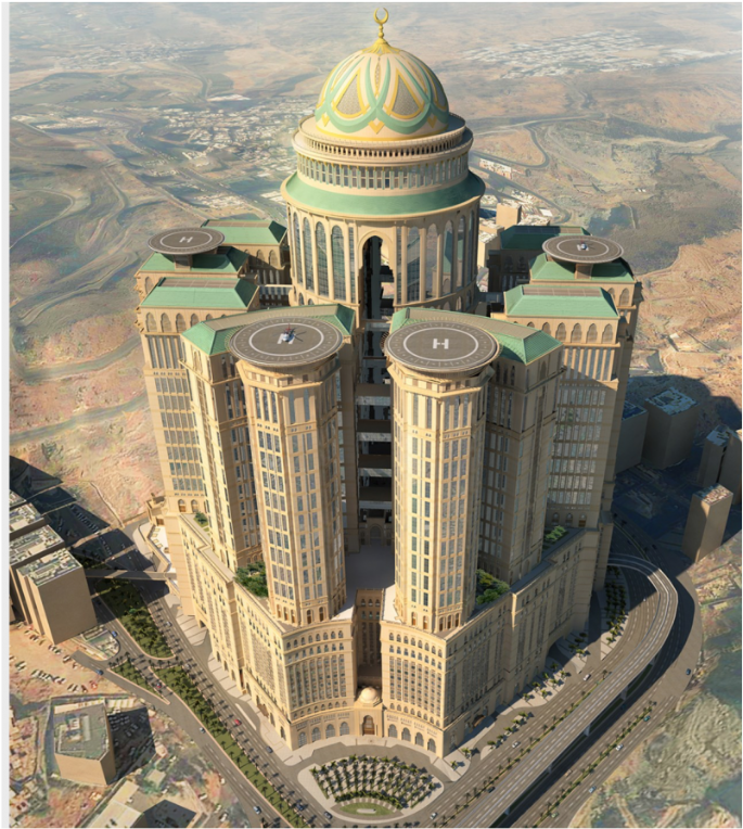 Arif Rafiq On Twitter - Largest Hotel In Mecca (1024x858), Png Download