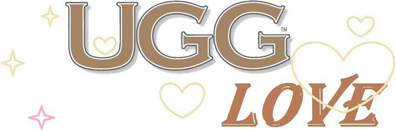 Ugg Australia Короткие Классические Коричневые Ugg - Heart (838x300), Png Download