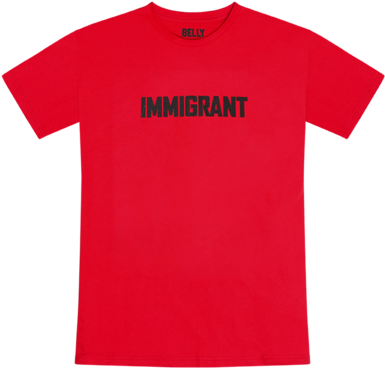 Immigrant Red T-shirt Digital Album - Parkrun Milestone T Shirt (480x480), Png Download