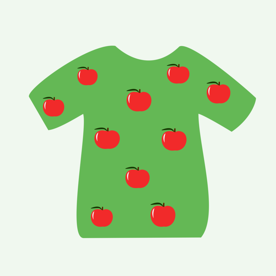 Download T Shirt With Apple Clipart T-shirt Clip Art - T-shirt (900x900), Png Download