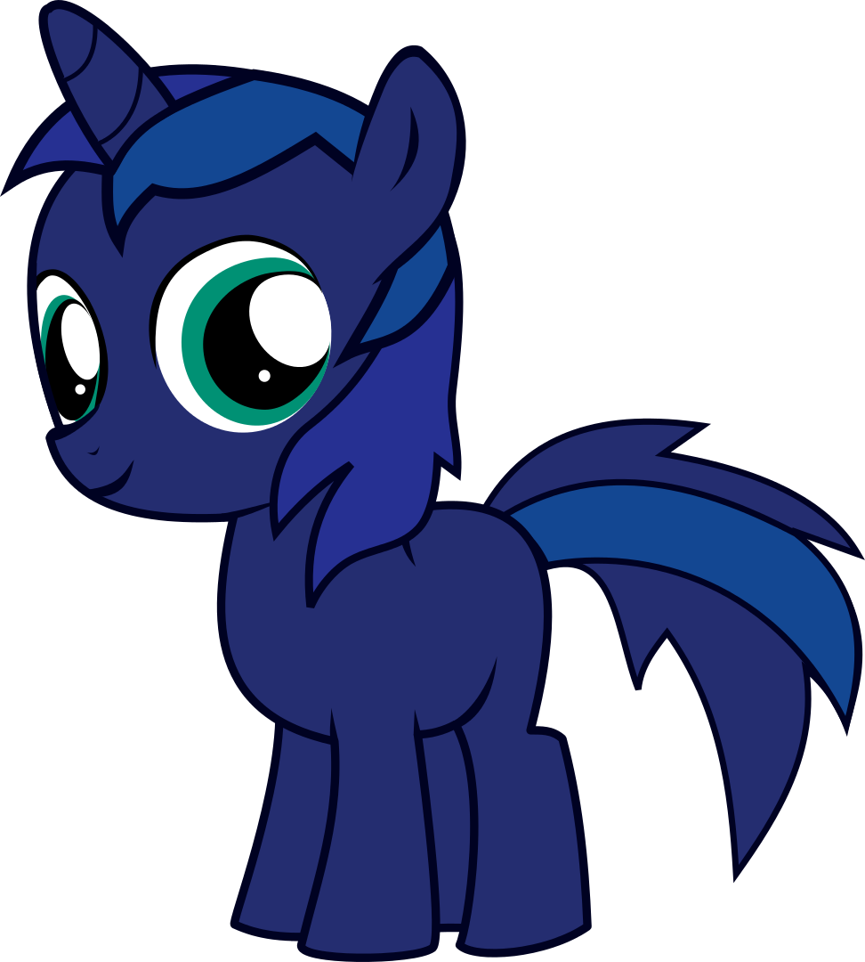 Shooting Star, Blank Flank, Colt, Foal, Male, Oc, Oc - Cartoon (972x1080), Png Download