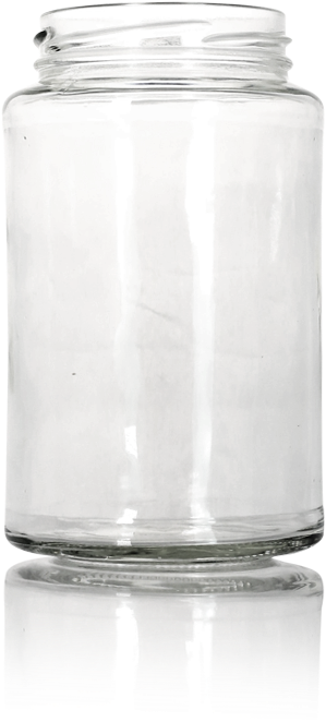435ml Round - Vase (650x799), Png Download