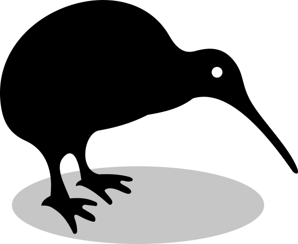 Kiwi Bird Clip Art (600x492), Png Download