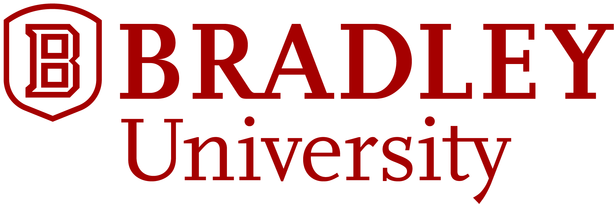 Eps - Bradley University Logo (1999x666), Png Download