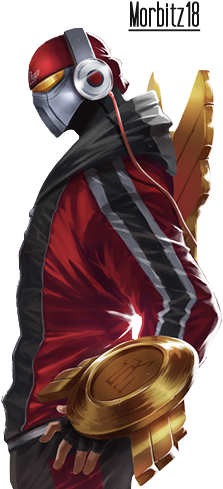 Zed Skt1 Render By Morbitz18-d7gbznh - League Of Legends Zed Vs Shen (288x526), Png Download