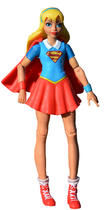 Laminated Poster Supergirl Cape Superhero Power Hero - Kahramanlar Kız (391x720), Png Download