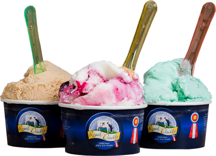 Traditional Quality Dairy Ice Cream - Ice Cream Parlour Png (425x308), Png Download