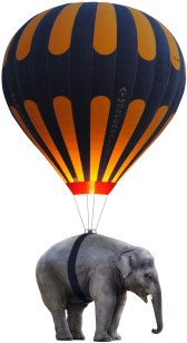 Suggested For You - Big Air Balloon Elephant (342x400), Png Download