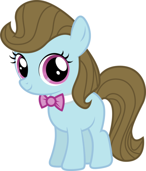 Capt-nemo, Beauty Brass, Bowtie, Earth Pony, Female, - Rainbow Dash Baby (510x600), Png Download