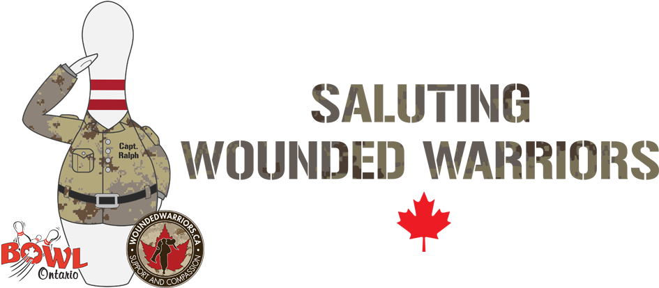 Saluting Wounded Warriors Campaign - Canada Flag (1088x432), Png Download